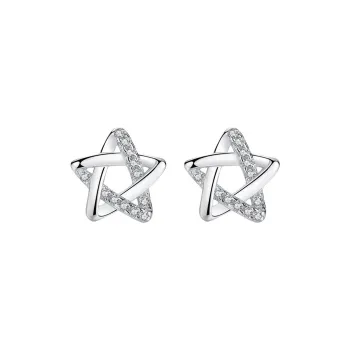 Rui Ge Mei S925 Silver Stud Earrings Women's