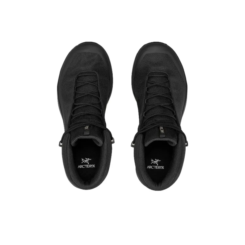 Arcteryx Waterproof And Breathable Mid-Top Hiking Shoes Men's Black-1