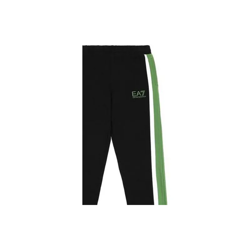 EMPORIO ARMANI SS23 Sports Pants Women's Black Green-3