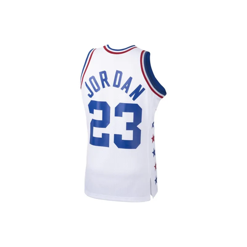 Mitchell & Ness x JORDAN BRAND Basketball Jerseys Unisex White-3