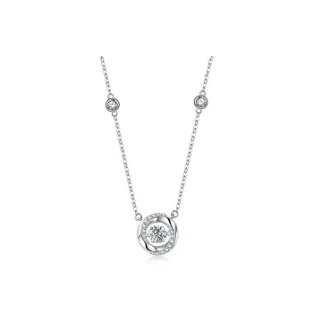 FR S925 Silver Necklaces Women's
