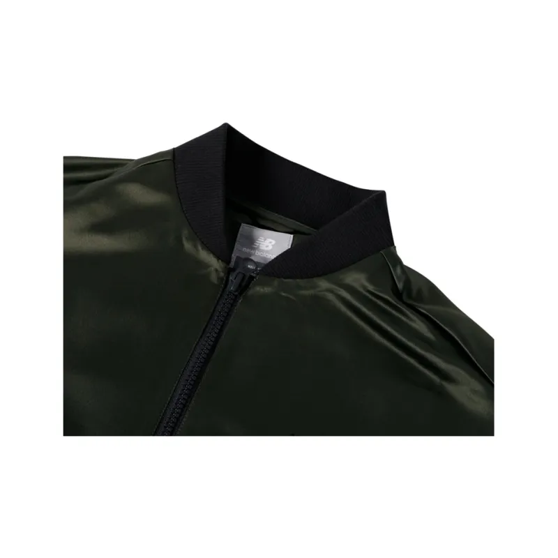 New Balance Puffer Jacket Women's Army Green-2