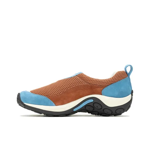 MERRELL Jungle Moc Outdoor Shoes Men Low-Top Brown Blue