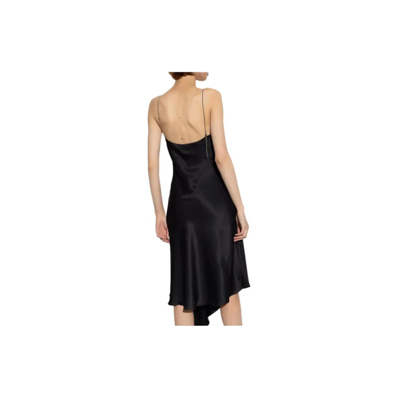 DIESEL D-Mint Satin Slip Dress-3