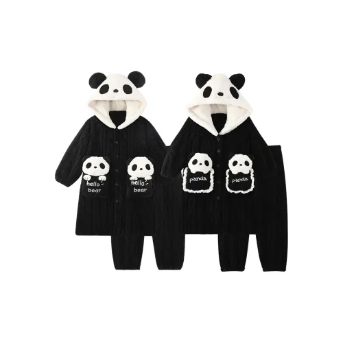 O'MESIK Pajama Set Unisex Black