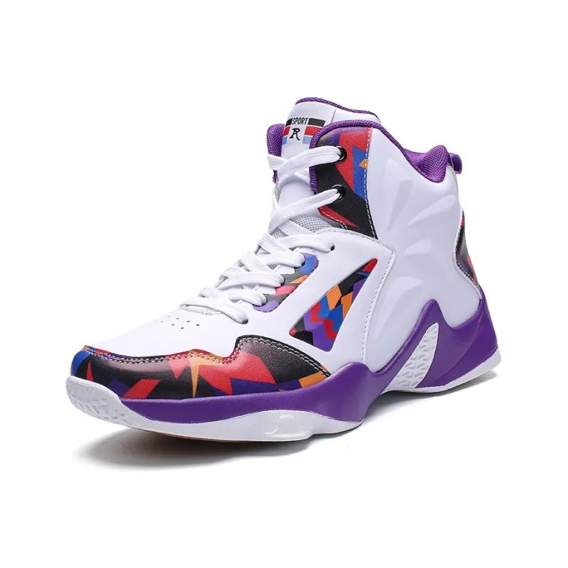 AMICNIEGD Grip Anti-Slip And Wear-Resistant High-Top Basketball Shoes Men's-14