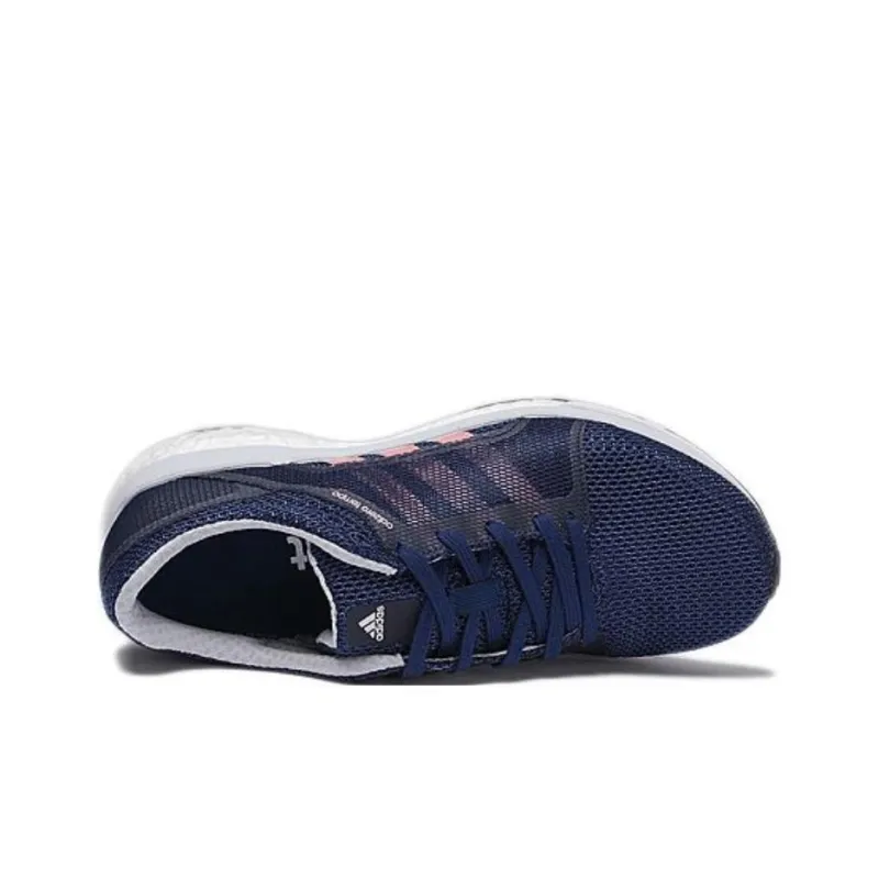 Adidas Adizero Cushioning Wear Resistant Low Top Running Shoes Women's Blue-2