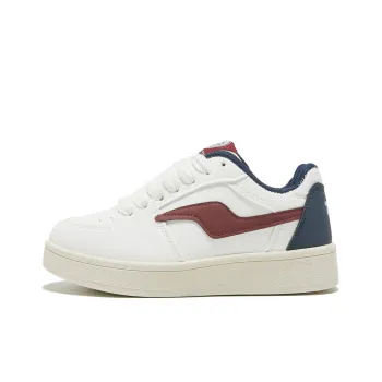 Komanic Design Driven Niche Puffy Shoes Ins Slip Resistant Cushioning Low Top White Sneakers Women's