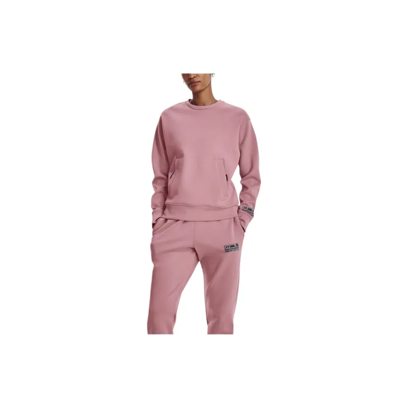Under Armour Sweatshirt Men's Pink-4