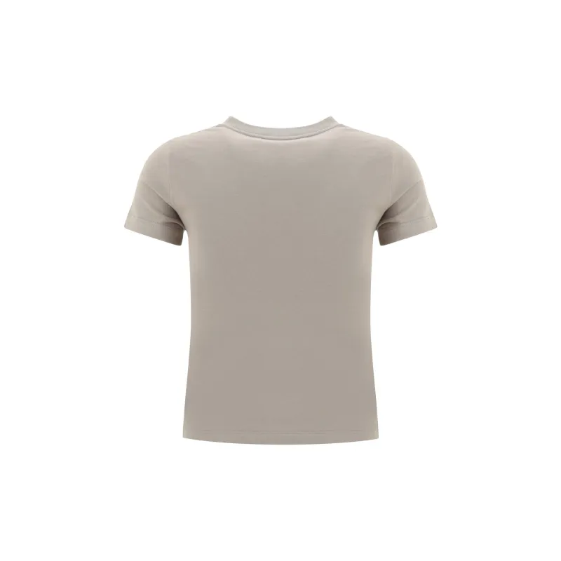 Chloé Velvet Logo Crewneck T Shirt-1