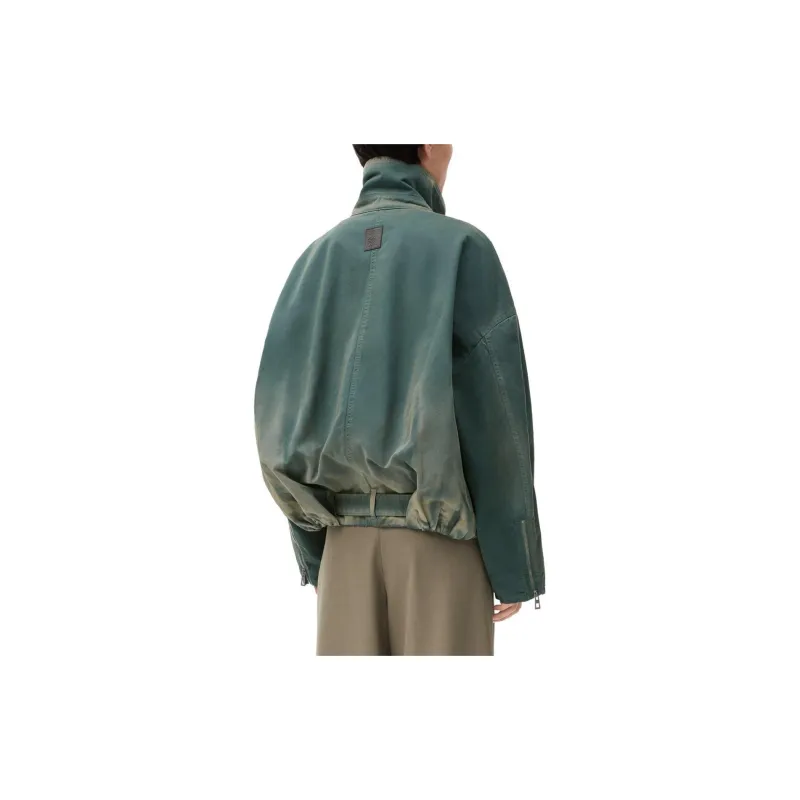 LOEWE Balloon Jacket 'Slate Blue Washed'-3