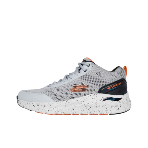 Skechers ARCH FIT 2.0 Anti-Slip And Wear-Resistant Support Mid-Top Casual Shoes Men's Gray