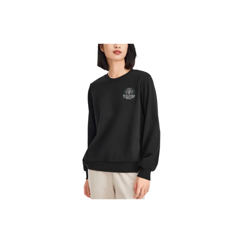 Skechers Sports Alliance Series Sweatshirt Women's Carbon Black-2