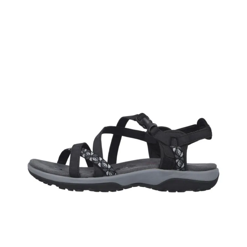Skechers Reggae Slim Beach Sandals Women's Black-0