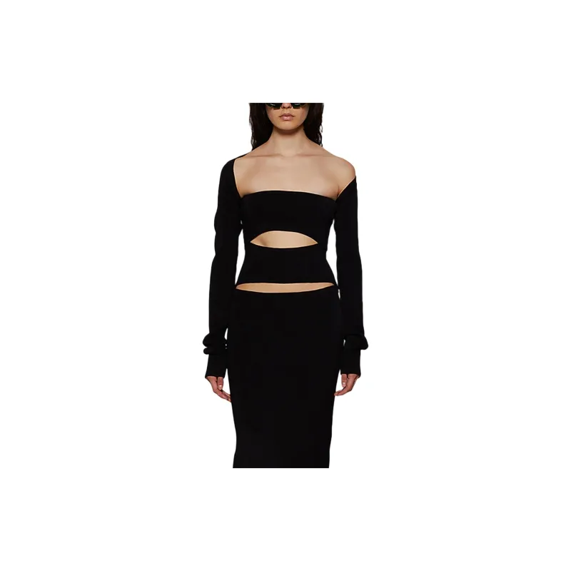 Christopher Esber Cut out Knitted Dress-4