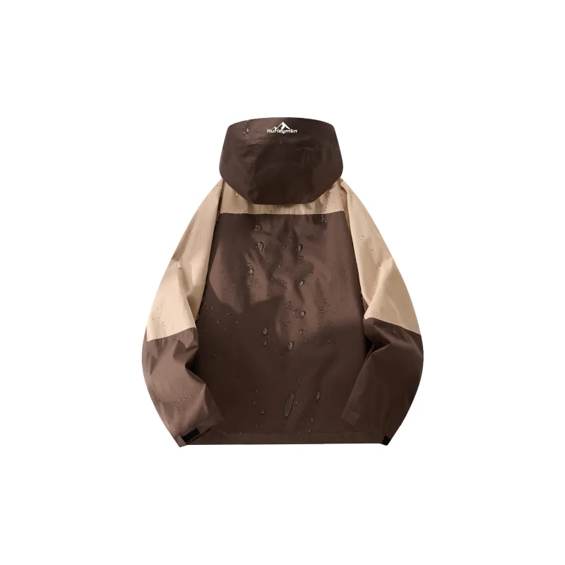 Hurley AW24 Water-Resistant Windproof Warm Water-Repellent Cold-Resistant Rainproof Windbreaker Jacket Unisex-50
