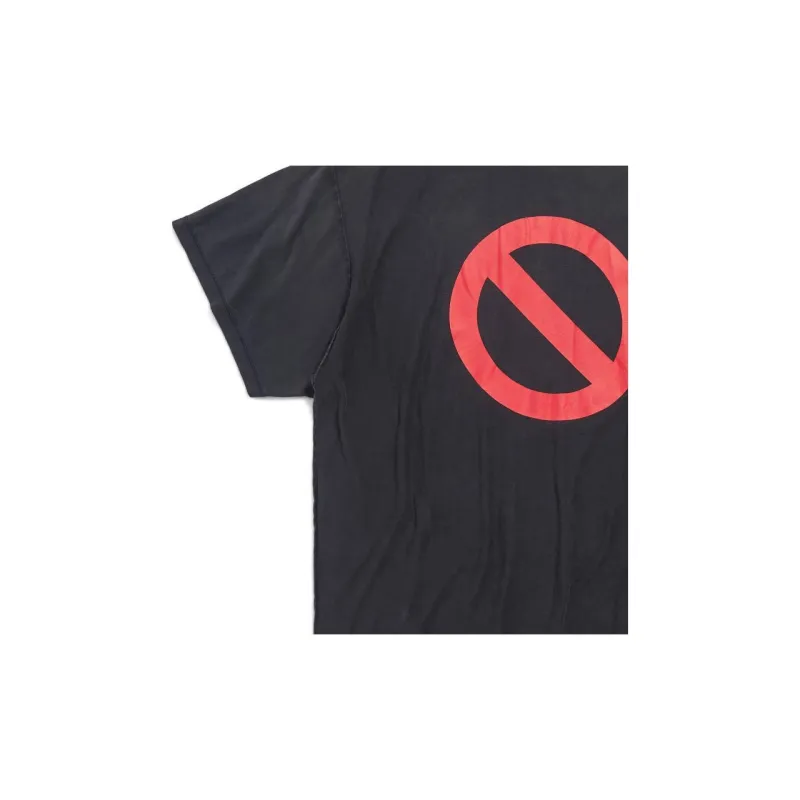 Balenciaga T Shirt Loose Fit Style Unisex Black-8