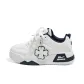 White/Dark Blue