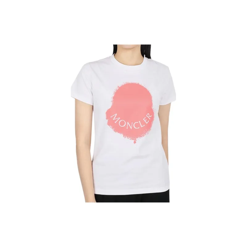 Moncler SS22 T Shirts Women's White-3