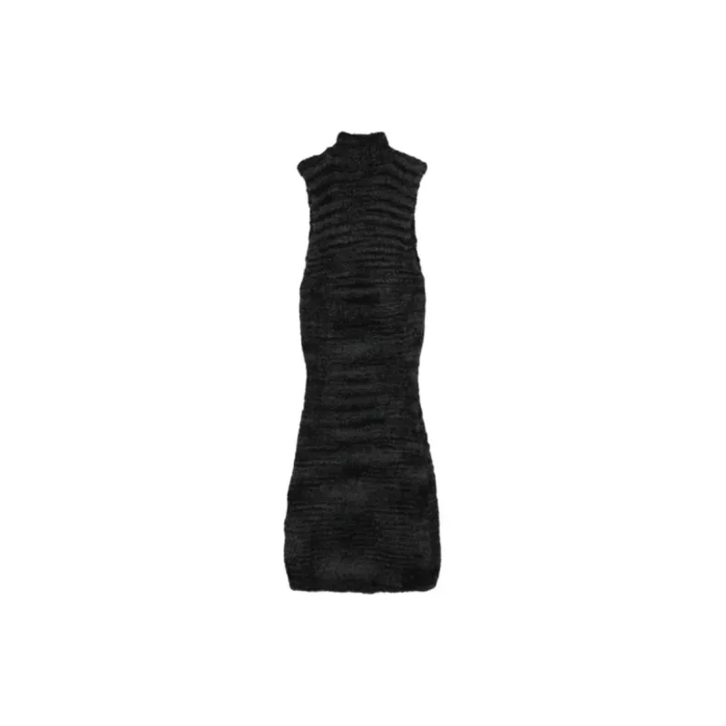 DIESEL SS24 Sleeveless Dress Women's Black-1
