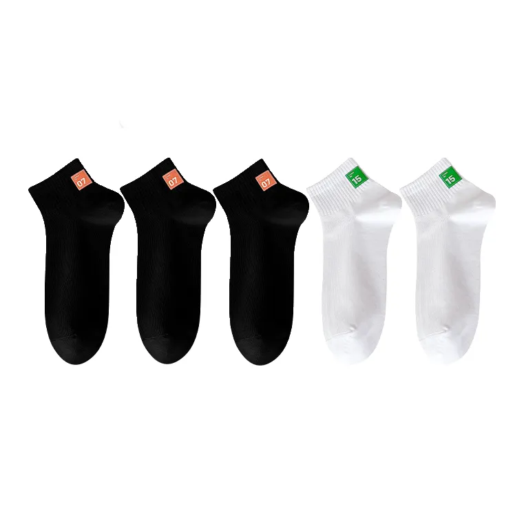 Lan Miao Mid Calf Socks Men's 5 Pack-6