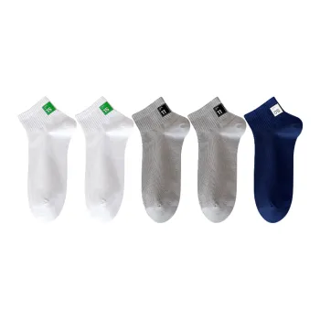 Lan Miao Mid Calf Socks Men's 5 Pack