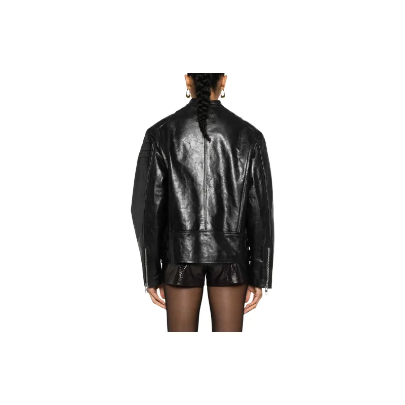 Twinset Leather Biker Jacket-2