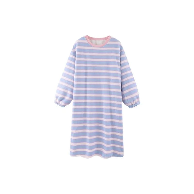 Ta Yan Nightgown Women's Purple-0