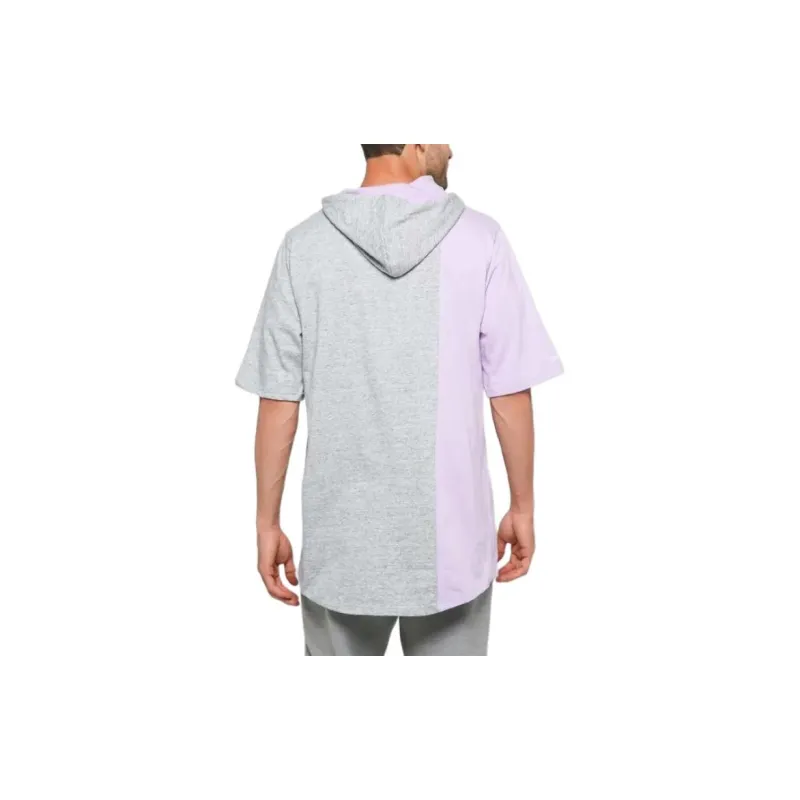 Mitchell Ness Sweatshirts Unisex Gray Purple-3