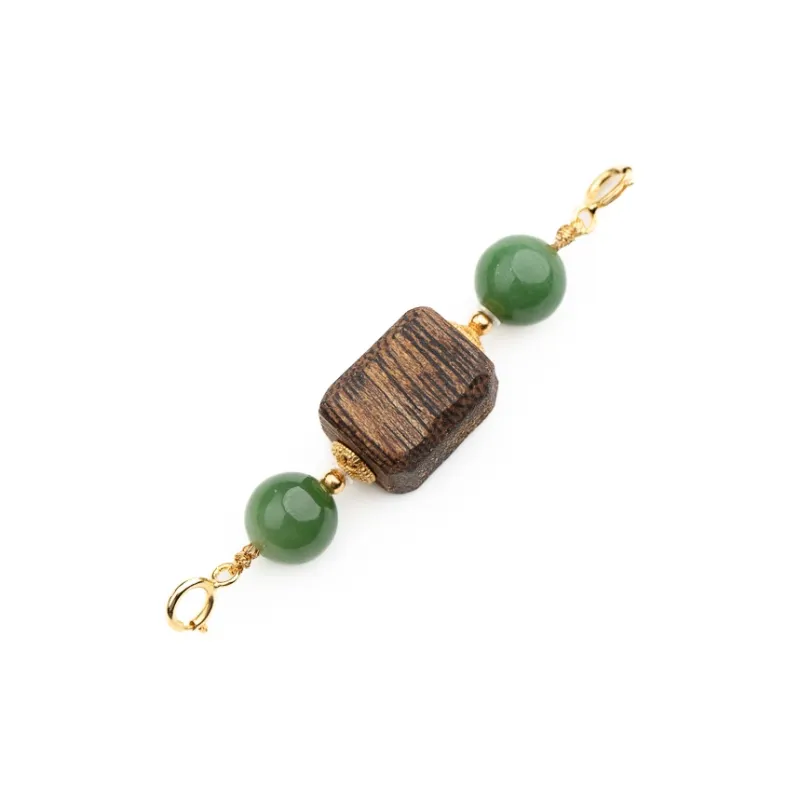 Xianyuan Agarwood Bead Chain Unisex-0
