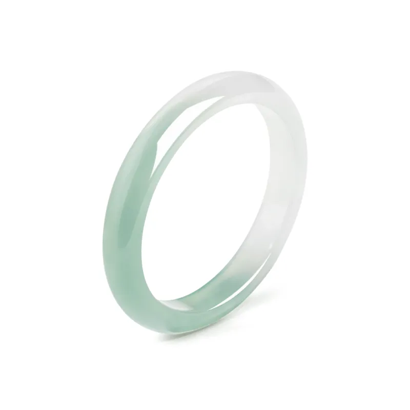 Fortune Gold Chalcedony Bangles Women's-0