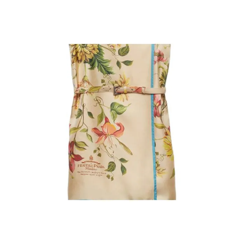 PRADA Silk Twill Mini Dress-3
