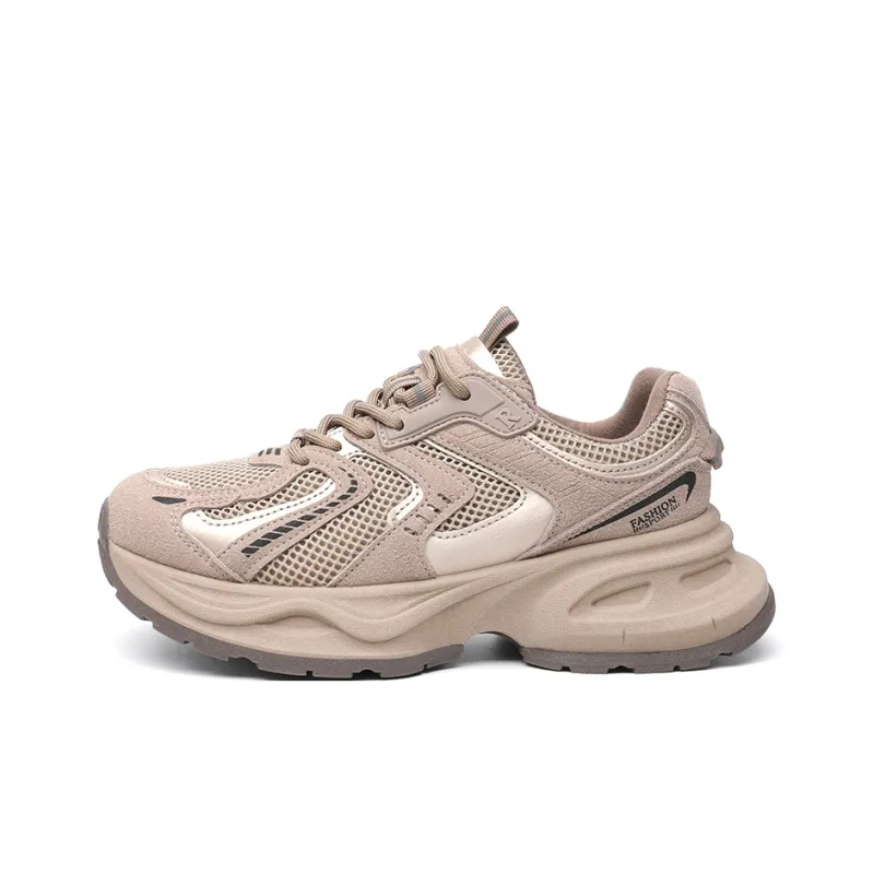 ABIDJAN Breathable Lightweight Low Top Chunky Sneakers Women's-24