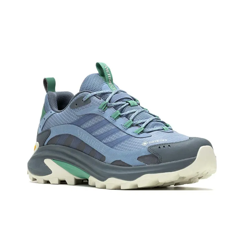 MERRELL MOAB SPEED 2 Anti Slip Wear Resistant Low Top Hiking Shoes Men's Blue-2