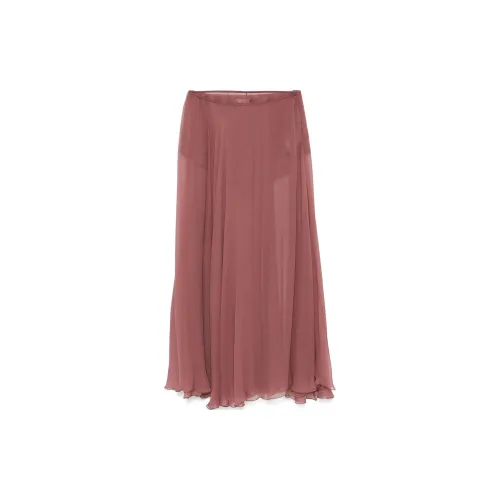 Chloé Casual Long Skirts Women's Light Brown