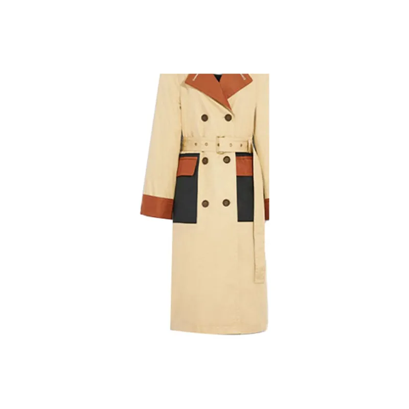 COACH SS22 Trench Coat Women's Multicolor-5