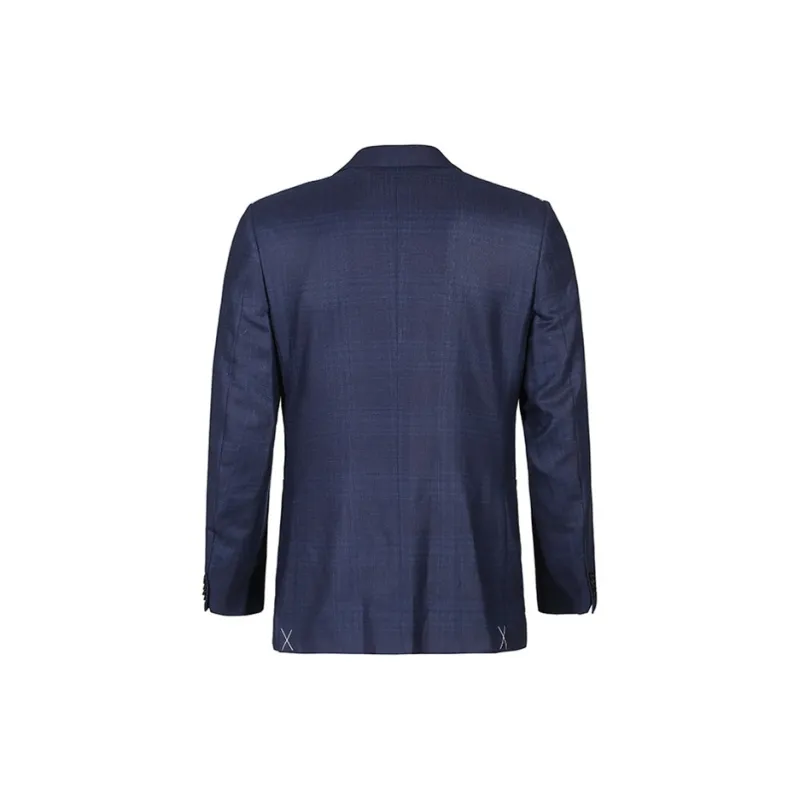 Zegna FW24 Business Suit Coat Men's Blue-1