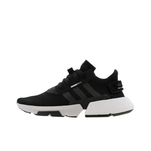 Adidas Originals Pod S3.1 Anti Kick And Wear Resistant Low Top Kids Lifestyle Shoes Black Teenagers