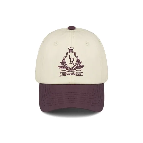 Ideeaideea Old Money Style Badge Embroidery Multicolor Baseball Caps Unisex-0