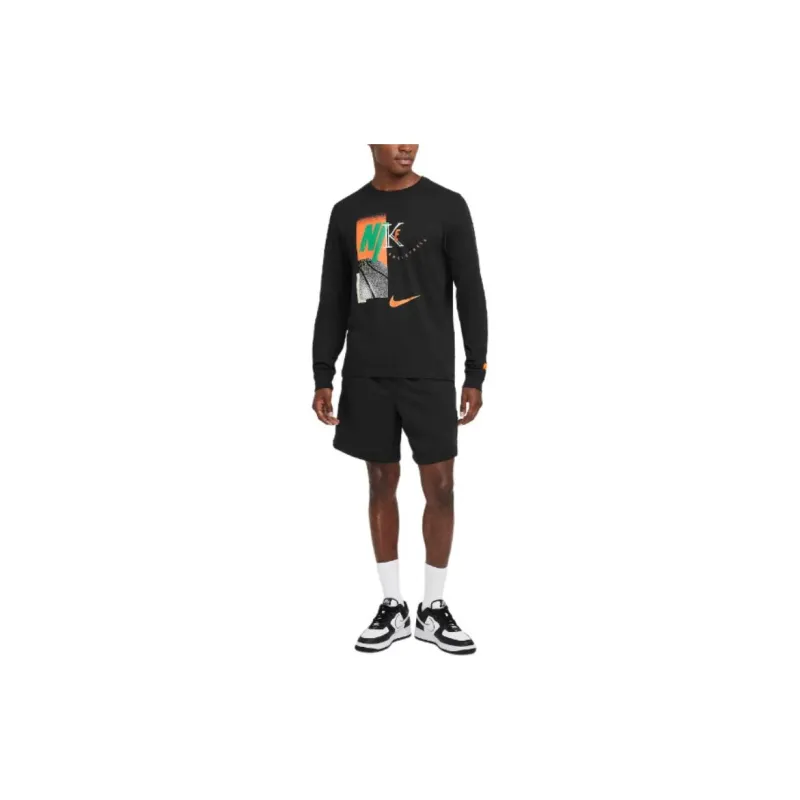 Nike Men's Long Sleeve Basketball T Shirt-1