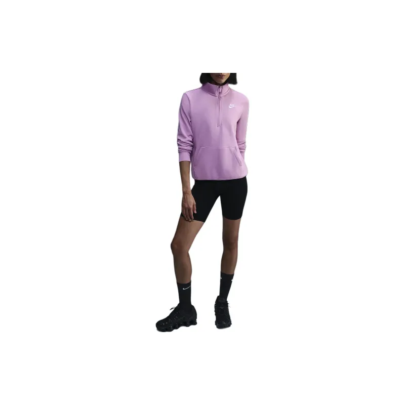 Nike Sportswear Club FW24 Fleece Sweatshirt Women's Beyond Pink/White-1