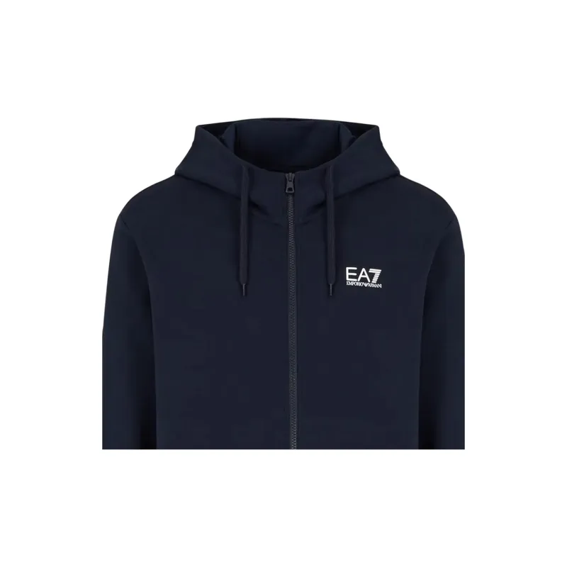 EMPORIO ARMANI EA7 FW24 Casual Sportswear Men's Navy Blue-4