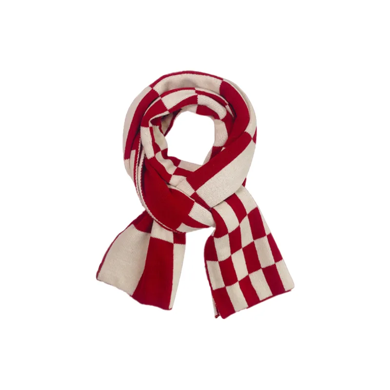 Bejirog Polyester Knit Scarves Unisex-0