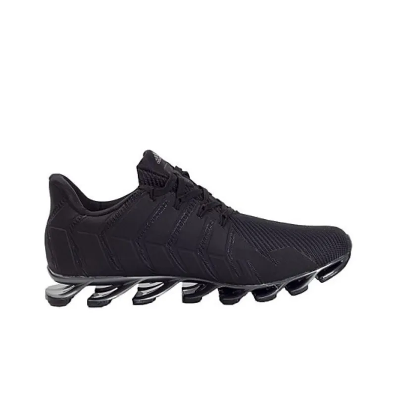 Adidas AKTIV Cushioning Wear-Resistant Low-Top Running Shoes Men's Black-1