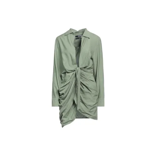 Jacquemus Long-Sleeved Dresses Women's Green