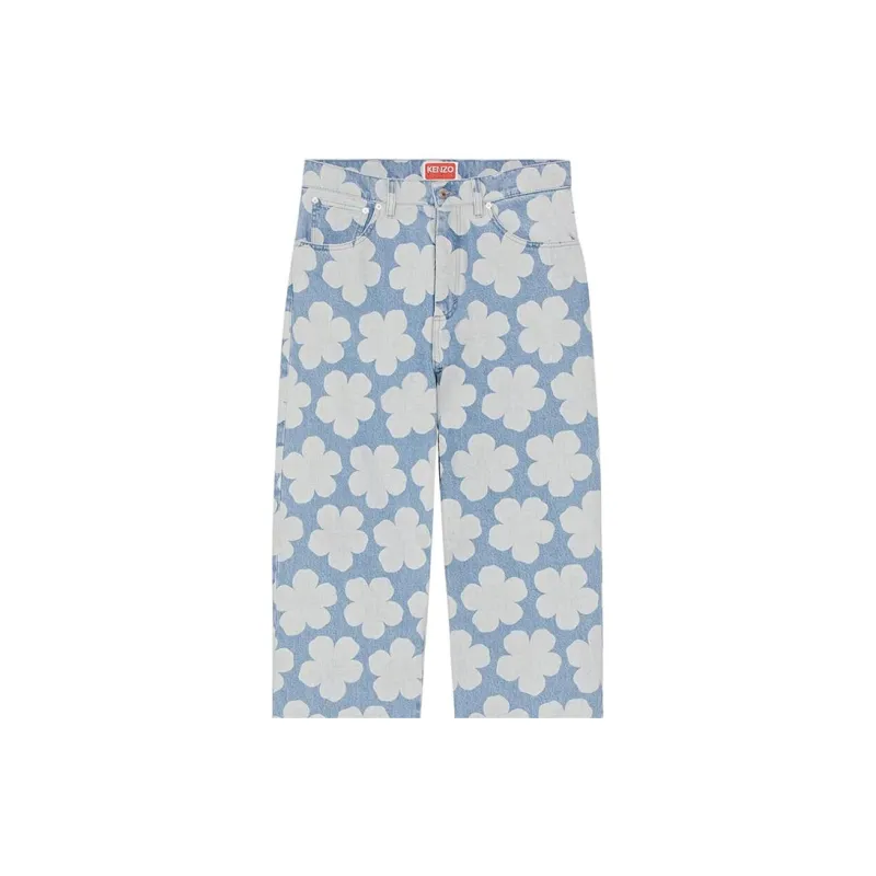 KENZO Printed Loose Fit Jeans-7