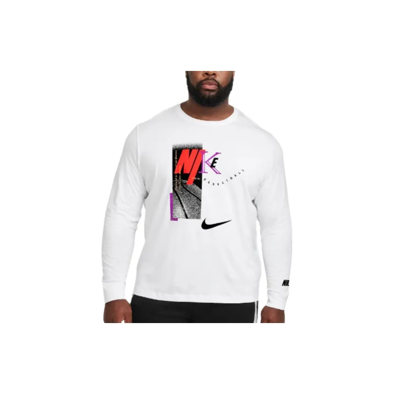 Nike Men's Long Sleeve Basketball T Shirt-3