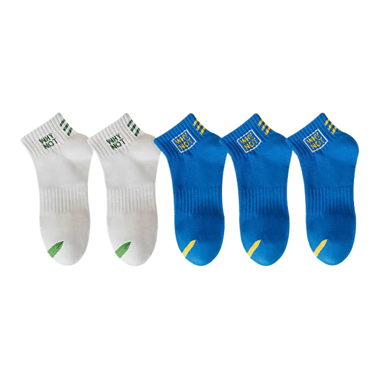 Lan Miao Ankle Socks Men's 5 Pack-9