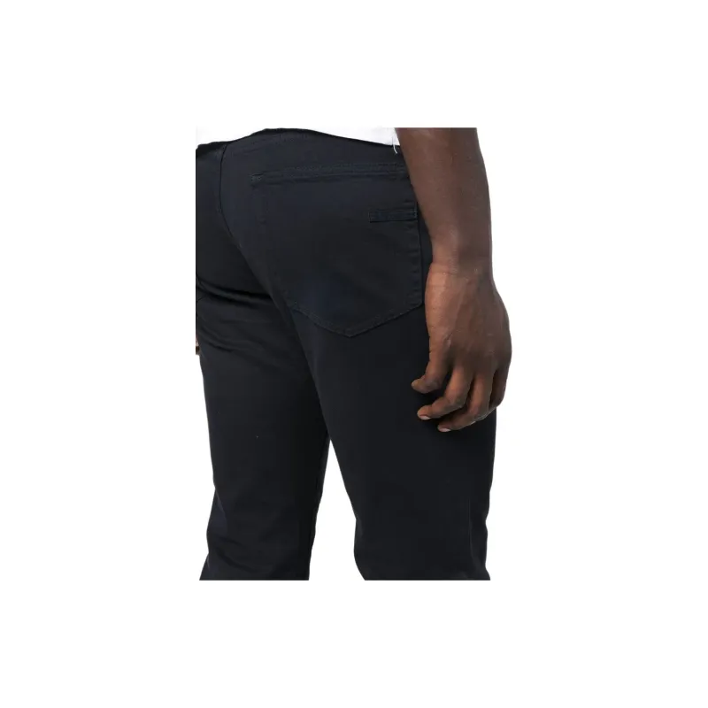Ermenegildo Zegna Logo Patch Slim Cut Jeans-4
