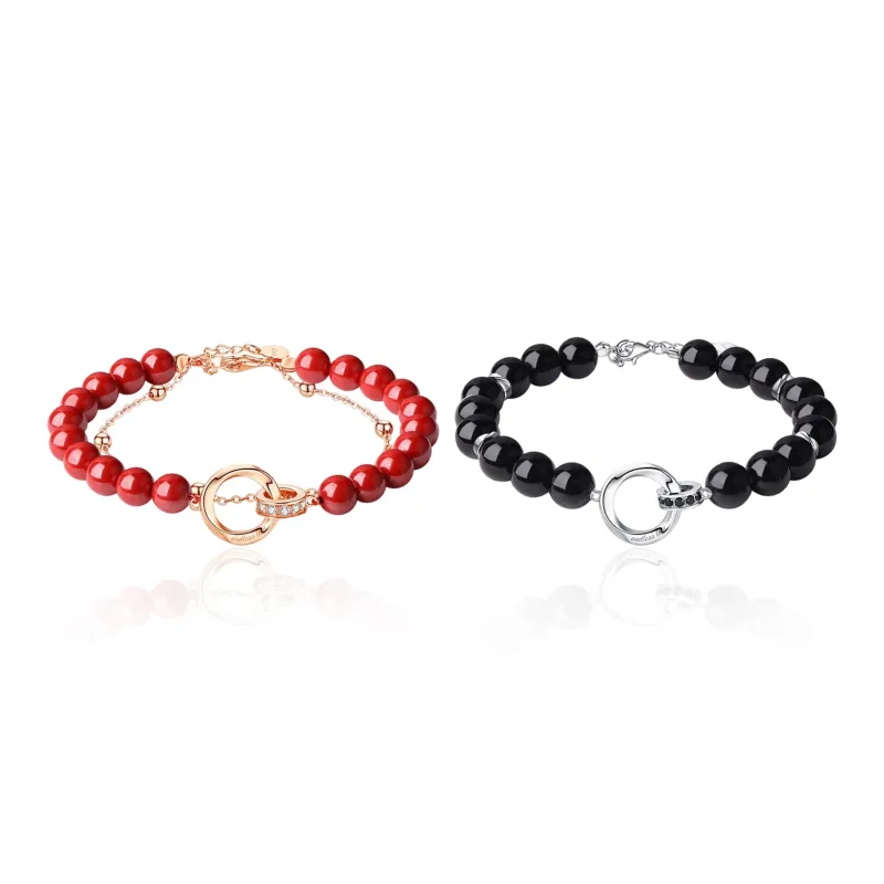 HOLLY RYAN Obsidian Bracelets Unisex-2